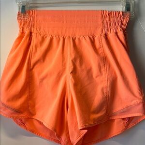 Lululemon Women's Orange Shorts size 2
